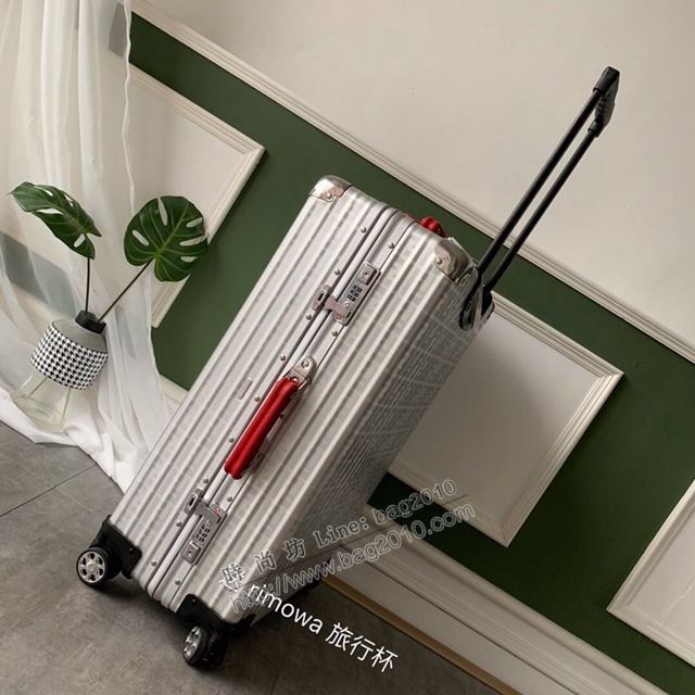 Rimowa拉杆箱 66637 日默瓦拉箱 Fendi x rimowa升級版配色款 滿箱雙F圖案 全鋁鎂合金行李箱xzx1069